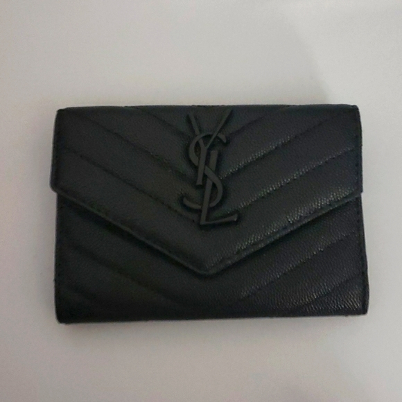 Yves Saint Laurent Bags Ysl Black Wallet Poshmark